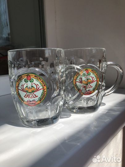 Пивная кружка (2шт.), Франция, 0,5 л