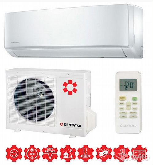 Кондиционер Kentatsu, японский компрессор