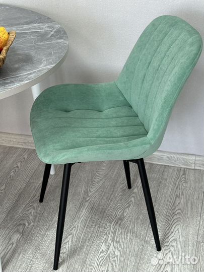 Мягкие стулья милан цвет аквамарин