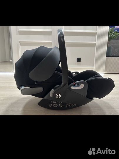 Автолюлька Cybex cloud z i size черная