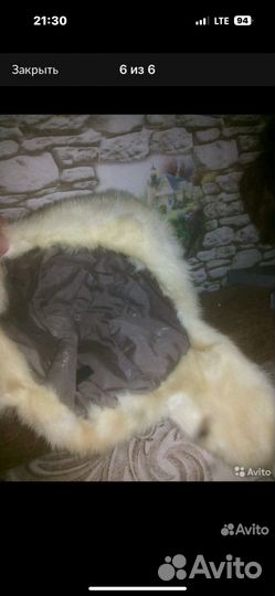 Шапка норка детская