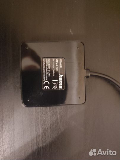 USB-разветвитель Hama H-200121 (USB 2.0)