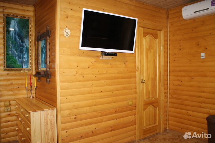 Семейная баня на дровах