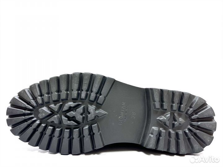 Туфли мужские кожаные на меху