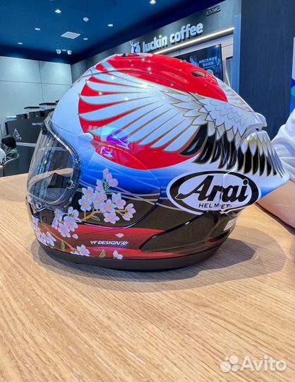 Мотошлем arai rx7v под заказ