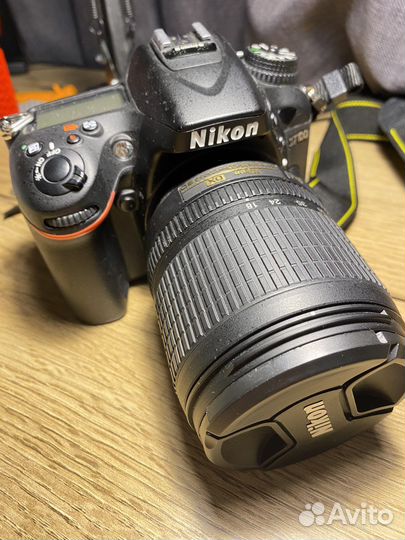 Зеркальный фотоаппарат Nikon D7100 объектив 105