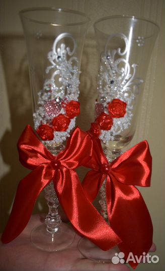 Свадебные фужеры