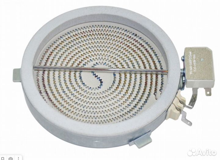 Конфорка электрическая стеклокерамика 1200W. 230v