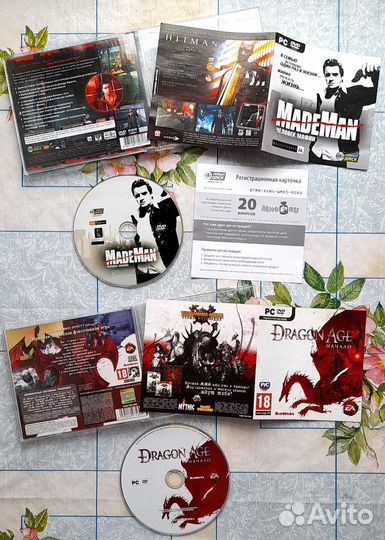 Игры на пк, Диски из журналов, Постеры