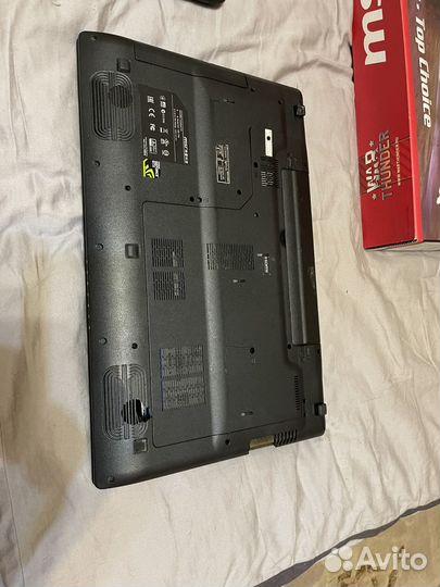 Игровой ноутбук msi бу ms-175a GP70 2QF-674XRU