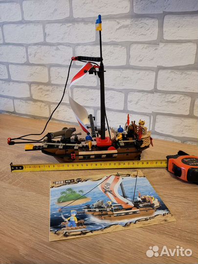 Lego Лего Sluban конструктор корабль динозавры