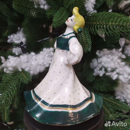 Фарфор ссср, плясунья, авторская статуэтка