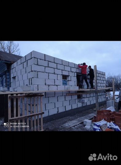 Строительство и реконструкция домов дач бань