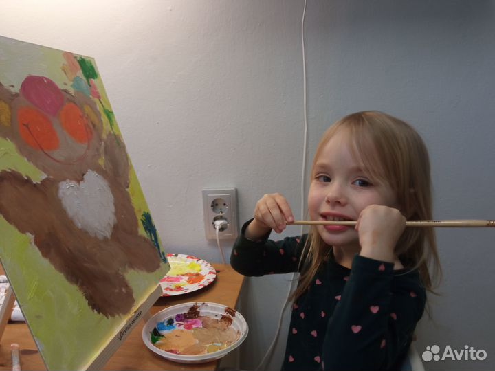 Занятия по живописи для детей