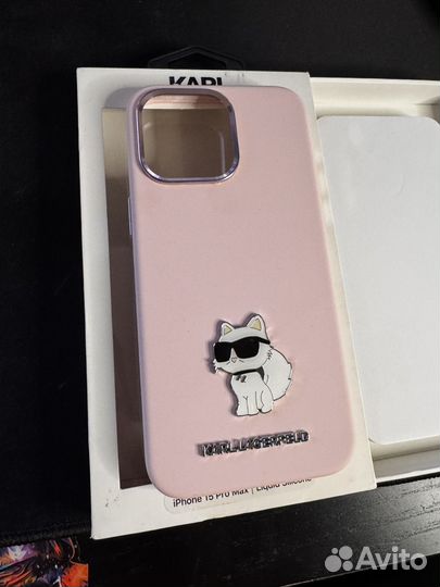 Чехол на iPhone 15 pro max karl lagerfeld