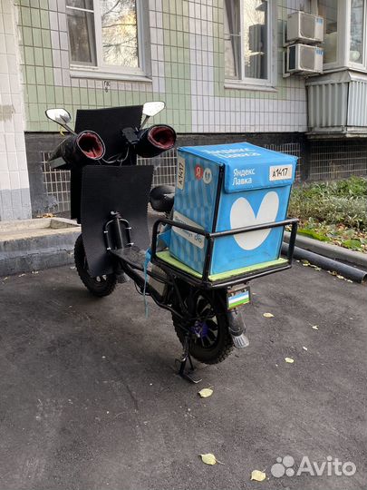 Электровелосипед монстр бу