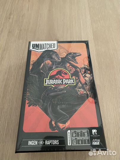 Настольная игра-unmatched jurassic park