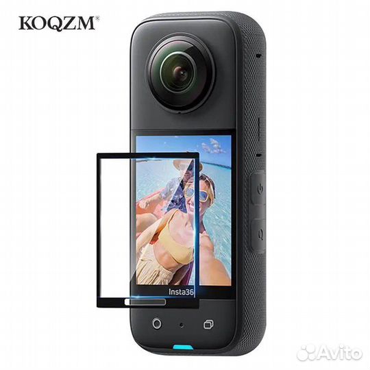 Закаленное стекло для защиты экрана insta 360 x3