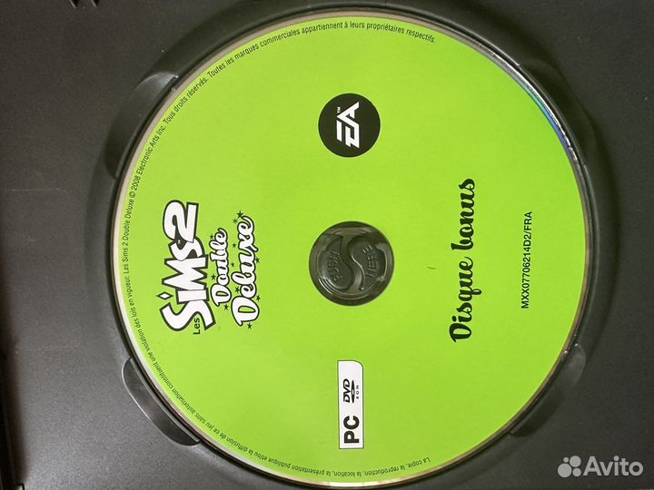 Диск sims 2 эксклюзивный
