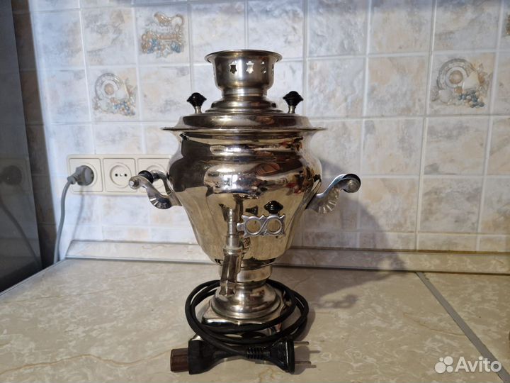 Самовар электрический с термовыключателем (новый)