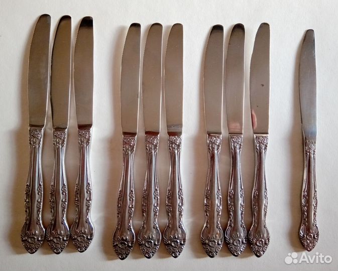 Ножи столовые 10 штук за