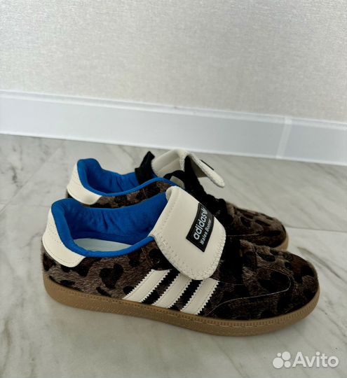 Кеды adidas samba Bonner леопардовые