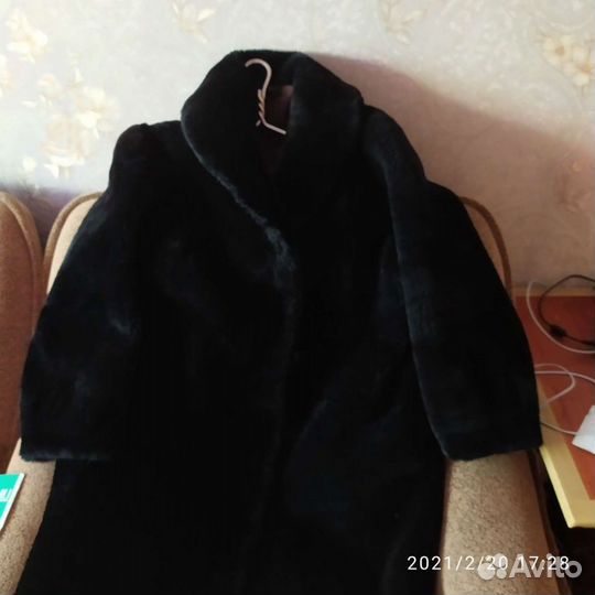 Шуба натуральная цыгейковая