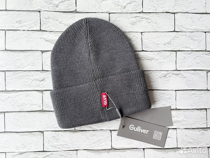 Новая шапка для мальчика Gulliver, 56