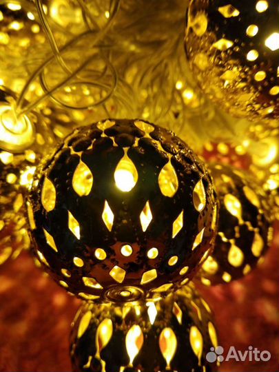 Светильник новый марокканские шары