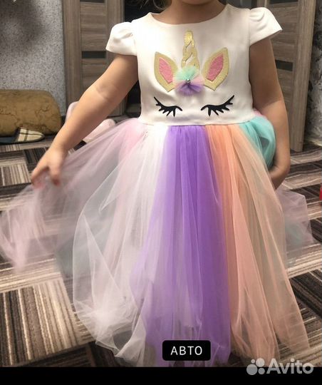 Платье для девочки 92