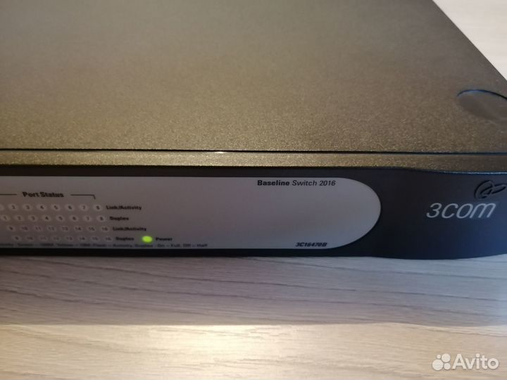 Коммутатор 3com baseline switch 2016 3c16470b