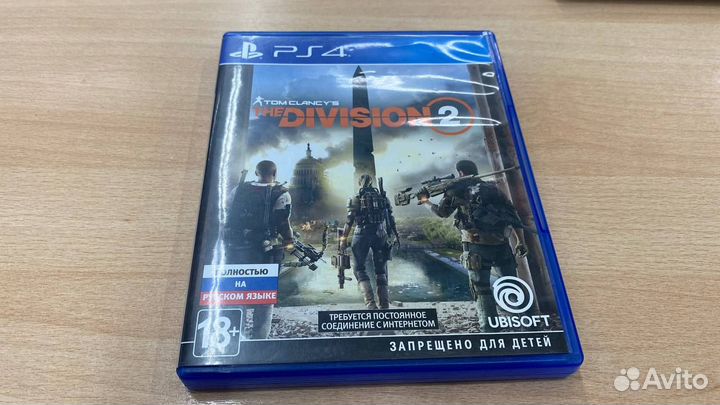 Диск на PS4 Tom Clansys Divison 2