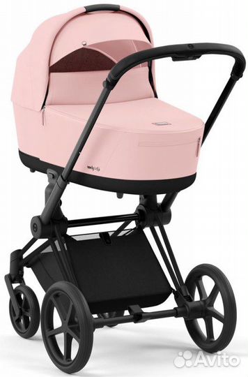 Коляска cybex priam peach pink 2в1