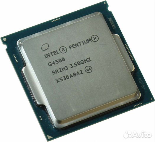 Процессор 1151 g4500