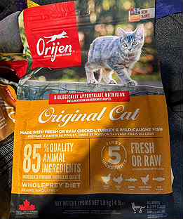 Корм для кошек Orijen Original 1,8 кг