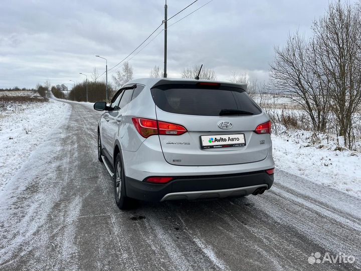 Hyundai Santa Fe 2.2 AT, 2014, 156 300 км