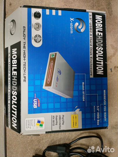Внешний бокс для hdd 3.5