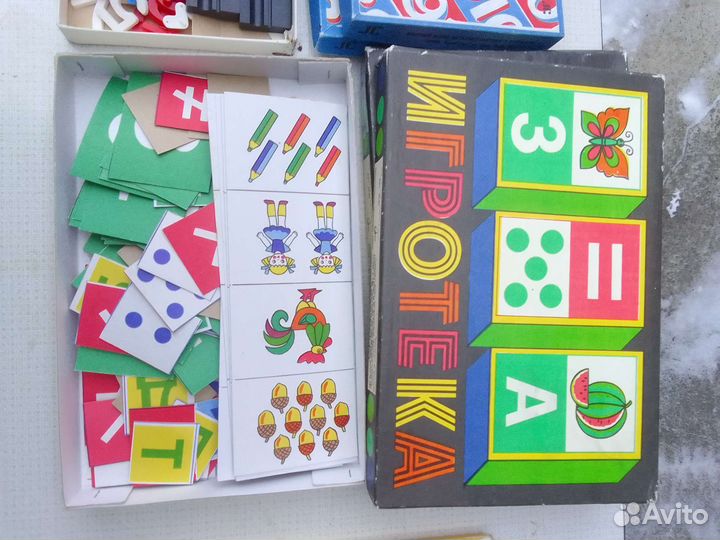 Детские развивающие игры СССР