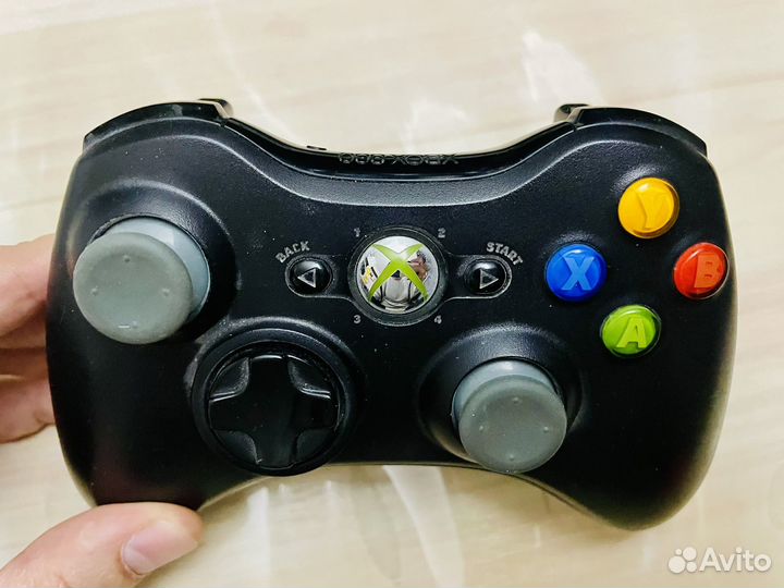 Геймпад xbox 360 беспроводной