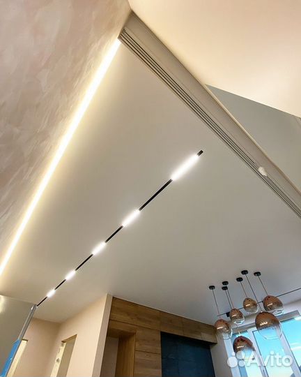 Натяжные потолки