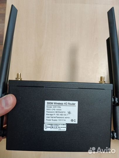 Wifi роутер под сим карту с разъёмами под антенну