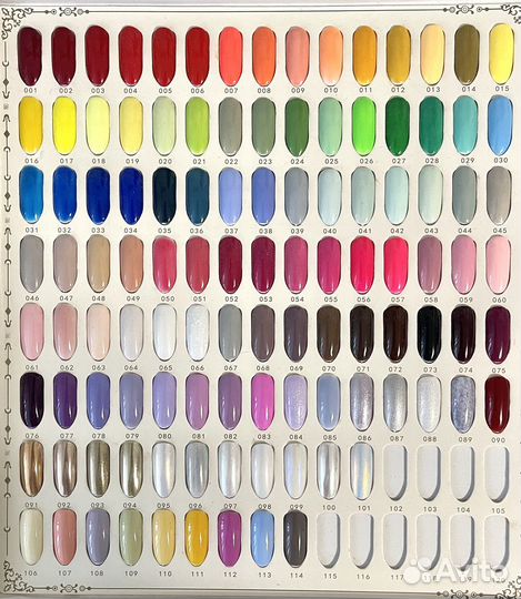 Гель лаки для маникюра набор