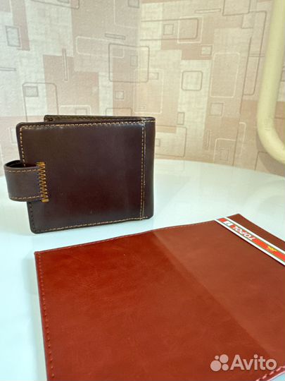 Кошелёк из натуральной кожи