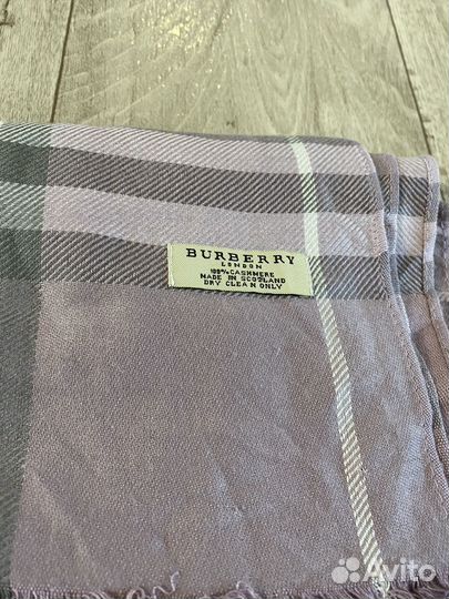 Шарф burberry кашемир