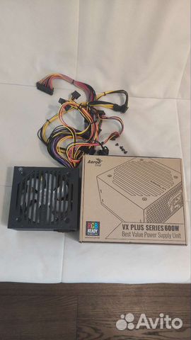 Блок питания AeroCool VX plus 600 RGB купить в Санкт-Петербурге ...