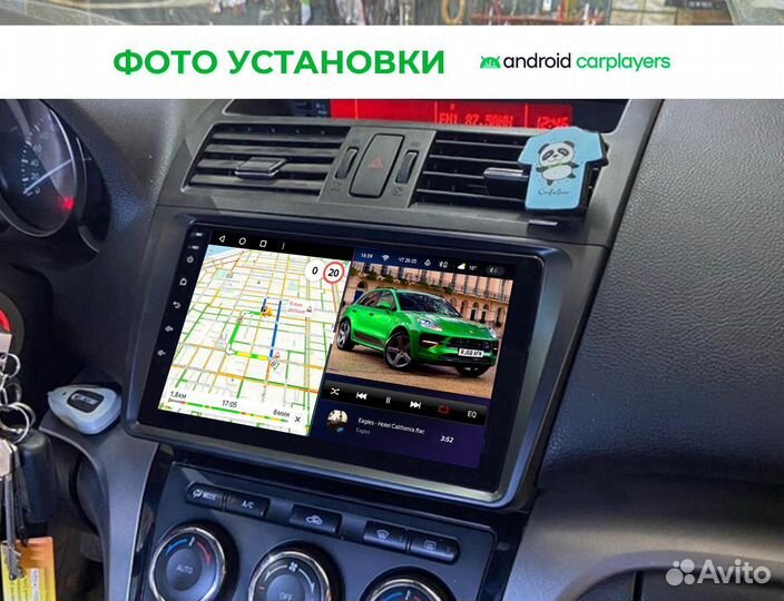 Штатная магнитола на android для Mazda