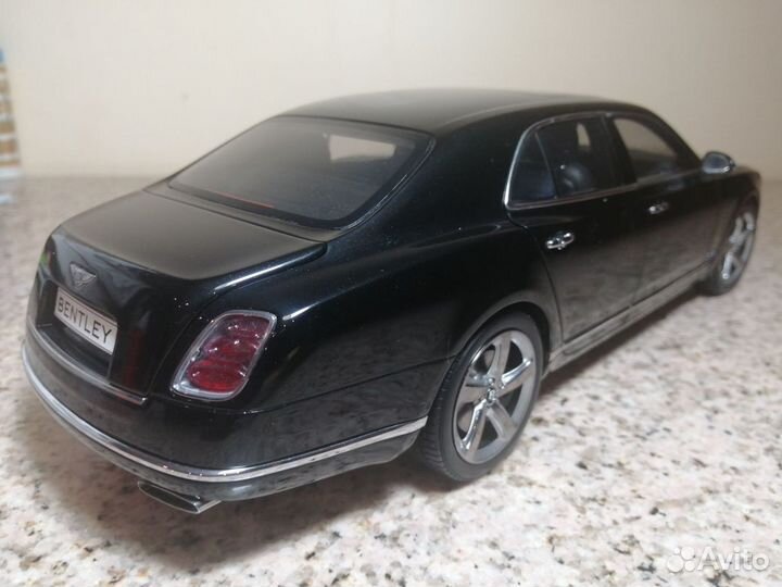 1/18 2014 Bentley Mulsanne Speed Onyx Kyosho