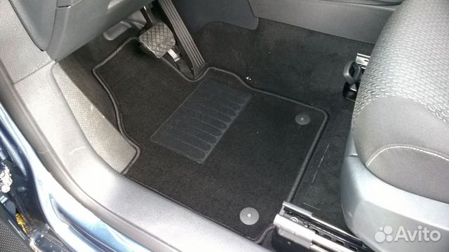 Коврики VW Caddy IV ворсовые