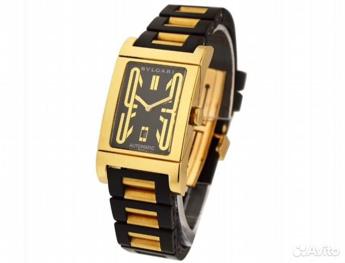 Золотые часы Bvlgari Rettangolo 750 пробы