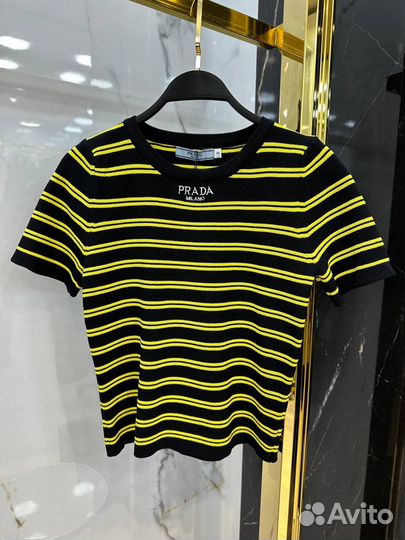 Футболка поло Prada